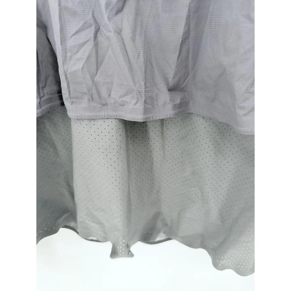 Lululemon Pullover Jacket Mens Grey Half Zip Lightweight Windbreaker Jacket Vent